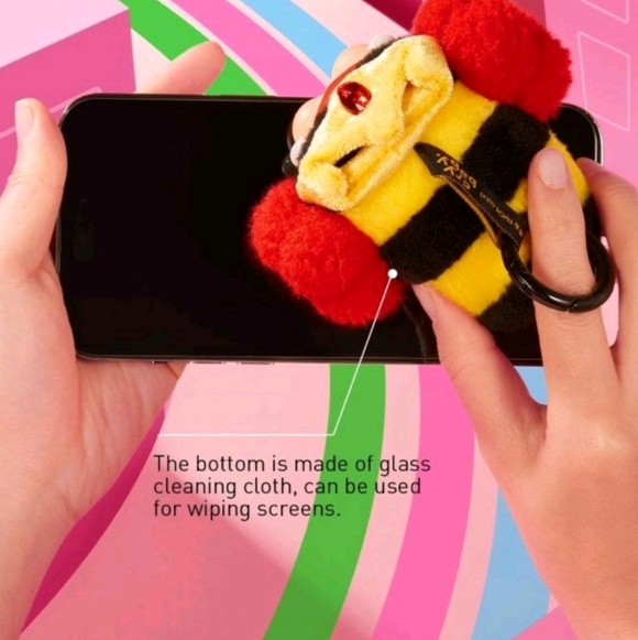 CRYBABY Powerpuff Girls x Series- Viny Face Plush NIB - Bunny Buttercup - Picture 6 of 6